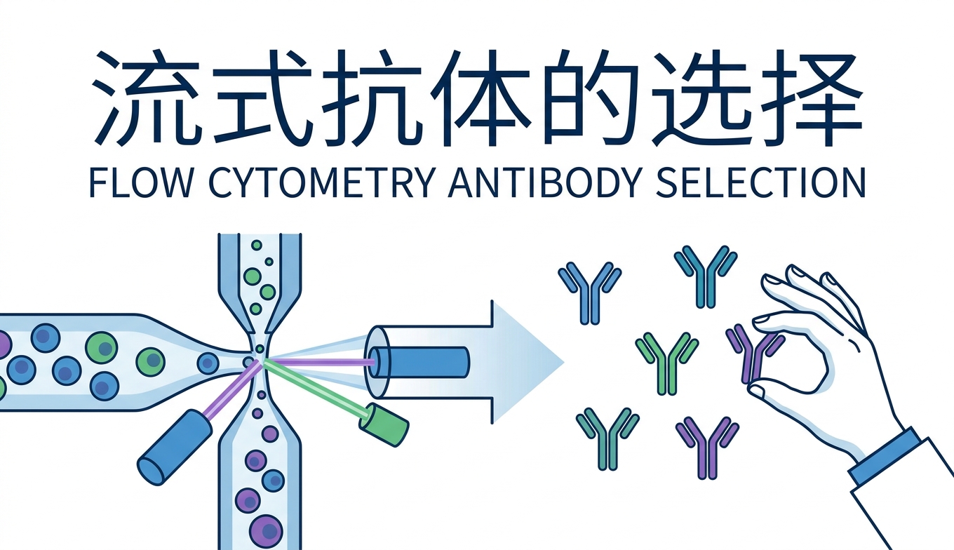 流式抗体的选择