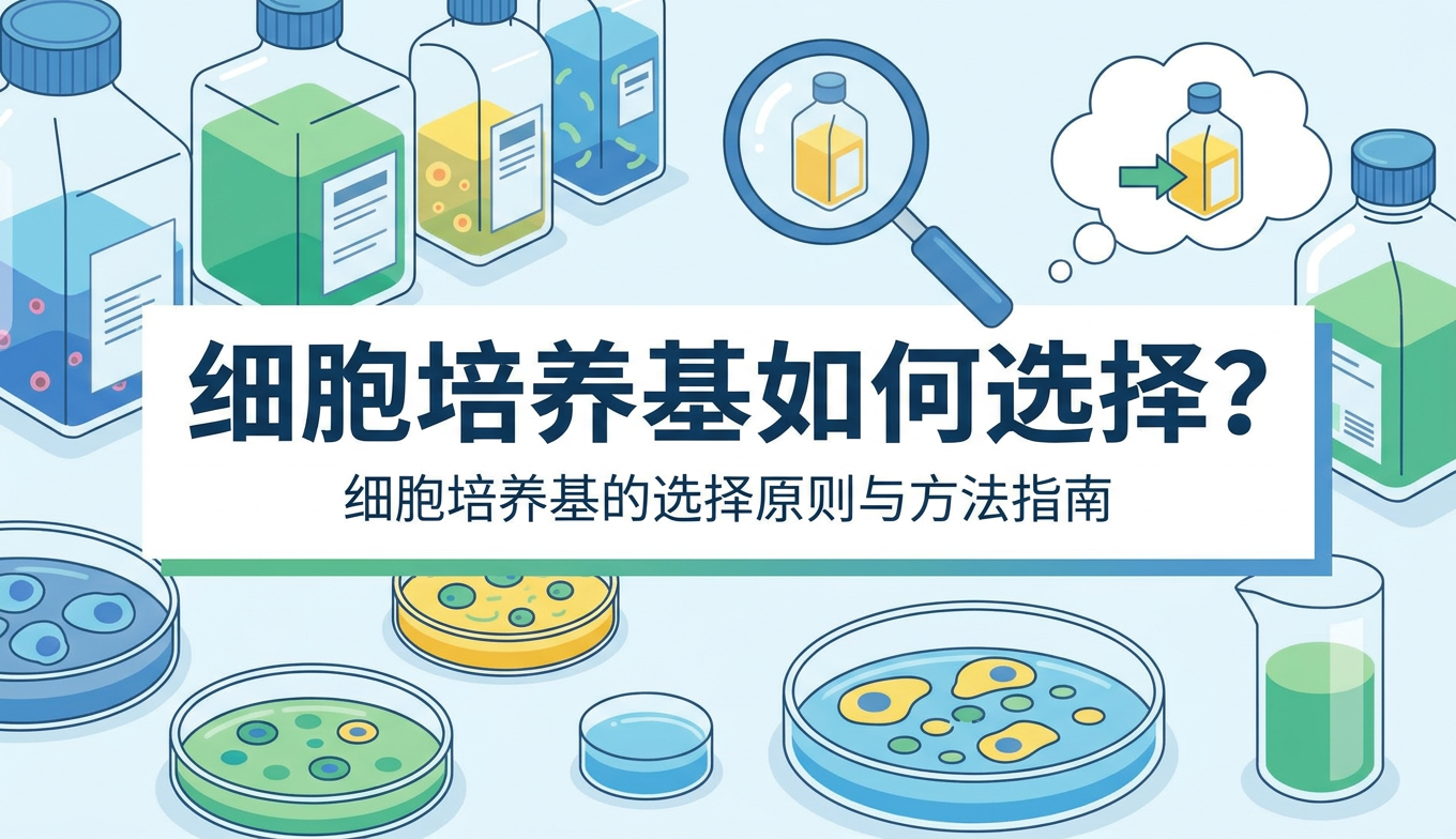 细胞培养基如何选择？细胞培养基的选择原则与方法指南