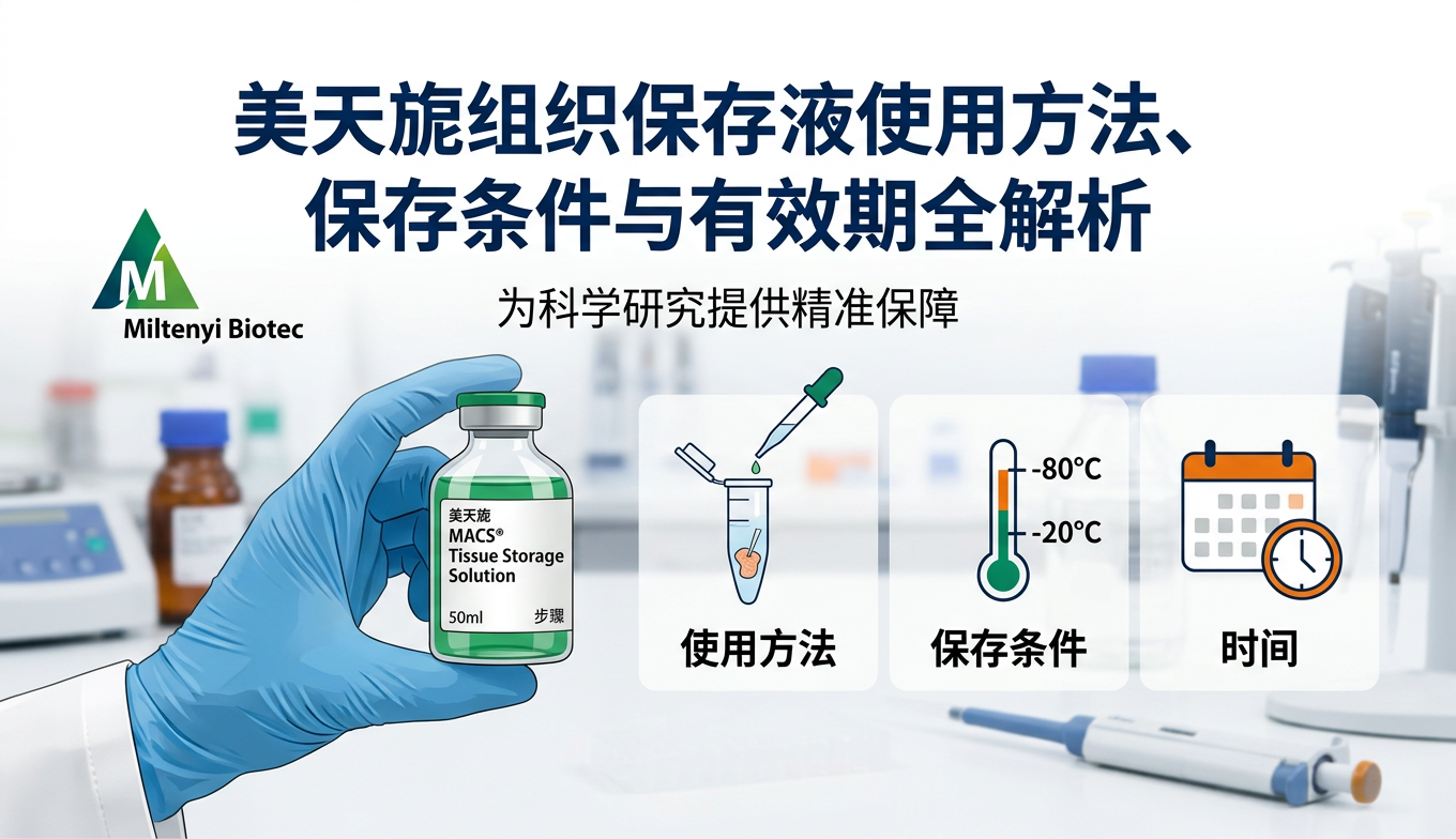 美天旎组织保存液使用方法、保存条件与有效期全解析