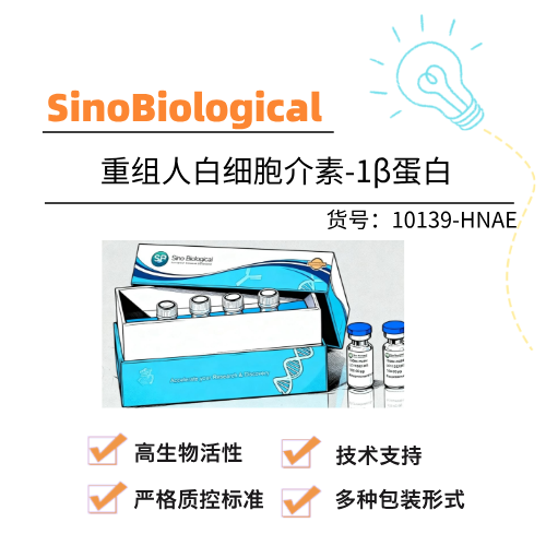  SinoBiological义翘神州 重组人白细胞介素-1β蛋白