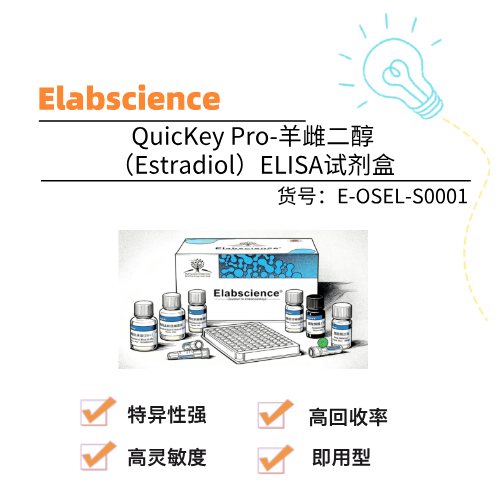 Elabscience伊莱瑞特 QuicKey Pro-羊雌二醇（Estradiol）ELISA试剂盒