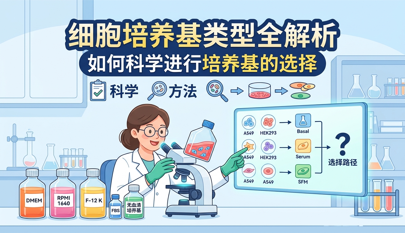 细胞培养基类型全解析：如何科学进行培养基的选择